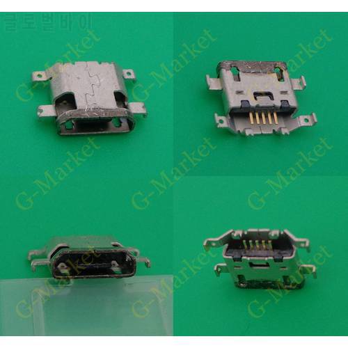 100pcs/lot For MOTO G4 Plus XT1641 XT1644 Micro mini USB jack socket Connector Charging Port dock plug 5 pin