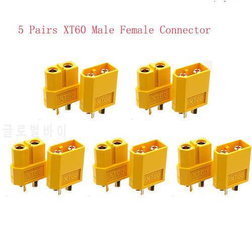 5Pairs XT60 XT90 T plug male female Connectors for iMax b6 Battery balance charger Accessory For RC Lipo/Ni-CD Battery charging