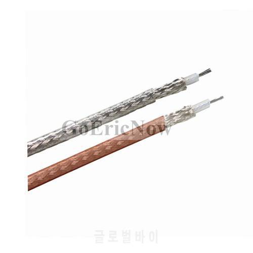 1Pcs RF Coaxial RG316 & RG174 & RG178 & RG179/RG58/RG142/RG400/RG402/1.37/1.13/0.81mm Jumper Cable coaxial cable (1M)
