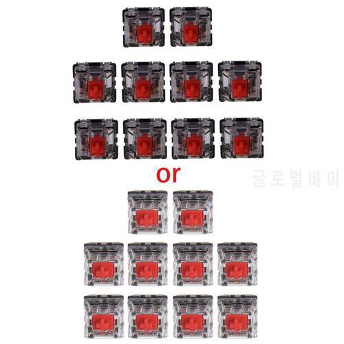 10Pcs 3 Pin Mechanical Keyboard Switch RED for cherry MX Keyboard Tester Kit