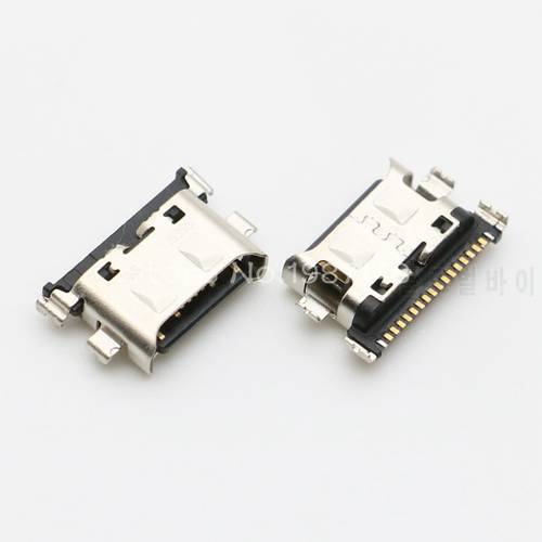 10pcs Type C 18Pin mini Connector Mobile Charing Port For Samsung Galaxy A20 A205F A30 A305F A40 A50 A505F A70 Micro USB Socket