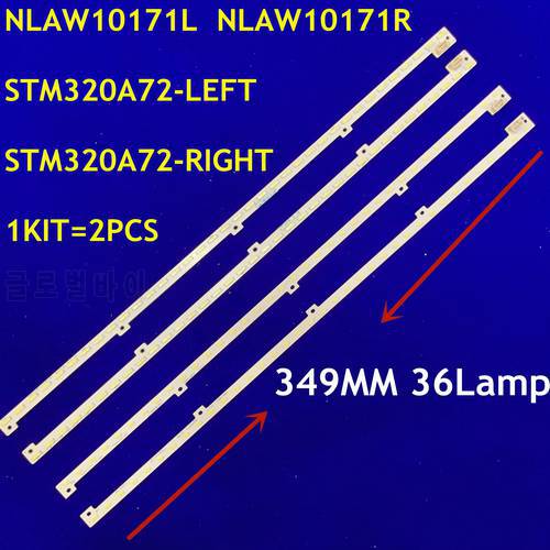 10PCS LED Strip 36lamps STM320A72 CMKM_MB2S NLAW10171R NLAW10171L 32Y36R L For 32