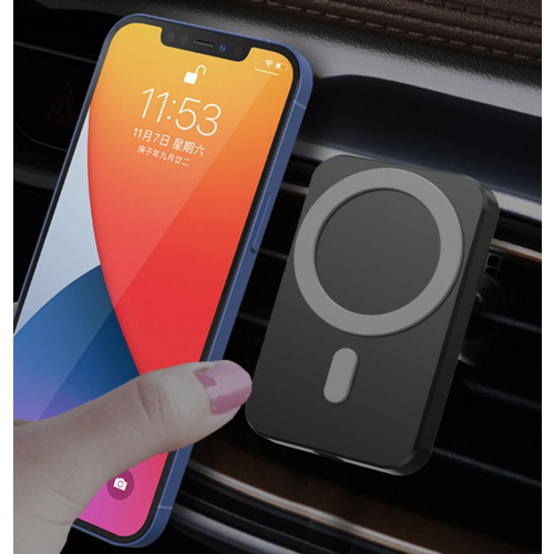 15W Qi Car Charger Type C Mobile Phone Magsafing Wireless Charger Car Mount Magnetic Holder For IPhone12 Pro Car Charging
