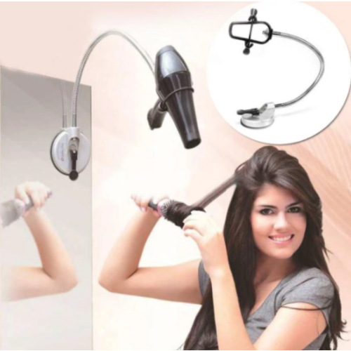 Free shipping Hair Diffuser 360 Degree Rotating Hands Free Hair Dryer Holder Suction Cup Bracket Stand Storage Rack Barbershop