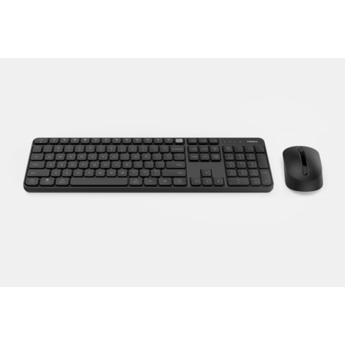 MIIIW Wireless Keyboard & Mouse Set Only One USB Control 104 Keys 2.4GHz Multi System Compatible Wireless Keyboard