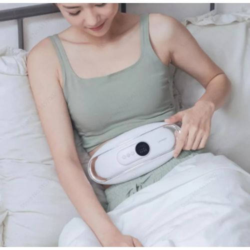 Youpin LERAVAN EMS Lumbar Massager Shiatsu Kneading Massage Machine Relieve Back Pain LED Infrared Heated Electric Massager