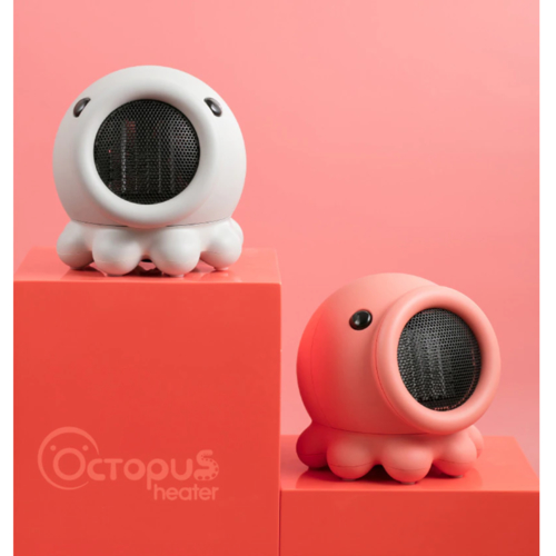 Octopus Head-shaking Household Office Electric Heater Overheating Protection Mute Desktop Indoor Mini Quick-heating Small Heater