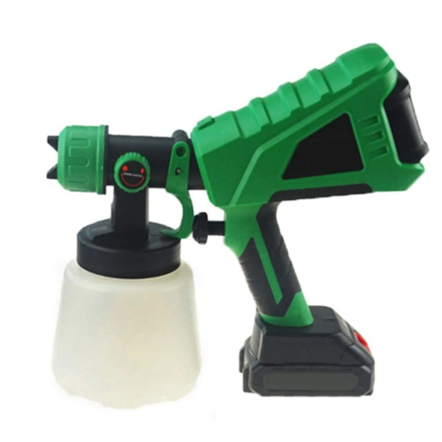 1000ml 1000W 220V Cordless Spray Gun Paint Sprayers High Power Home Electric Airbrush Easy Spraying 3 Nozzle for Beginner