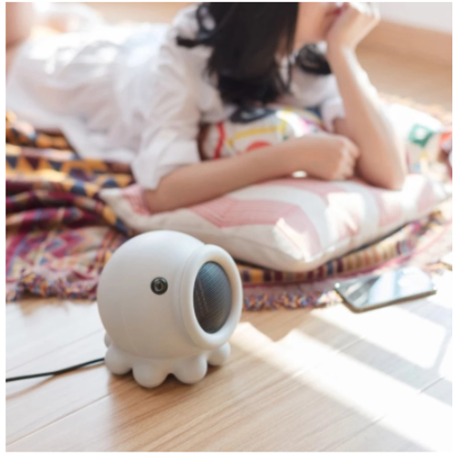 Octopus bedside heater mini portable octopus heater Home heater office table top lovely small head heater electric heater winter