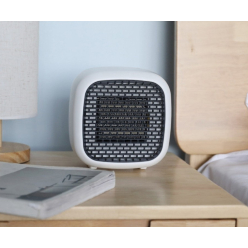 800W Mini Electric Heater Portable Desktop Fan Heater PTC Ceramic Heating Warm Air Blower Home Office Warmer Machine for Winter
