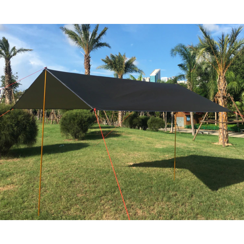 3mx3m 4mx3m Beach Sun Shelter Tarp Tent Shade Ultralight UV Garden Awning Canopy Sunshade Outdoor Camping Hammock Rain Fly