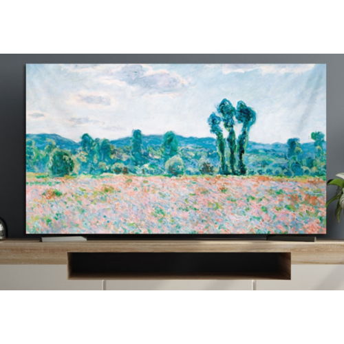 Oil Painting Light Luxury TV Cover Dust Cover Cloth Dust Cover Cover 55 Inch 65 Inch LCD TV Cover New Cover Cloth
